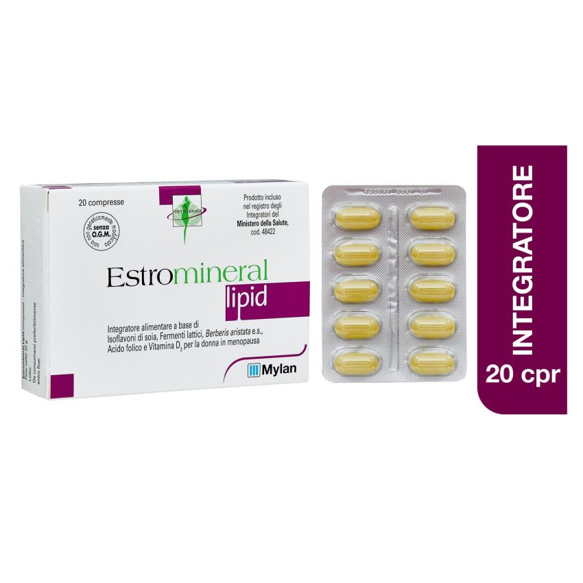 Estromineral Lipid - Integratore con 20 Compresse