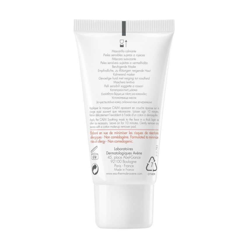 Maschera Lenitiva Antirougeurs Calm di Avene 50ml