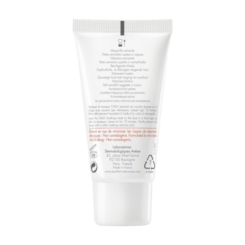 Maschera Lenitiva Antirougeurs Calm di Avene 50ml