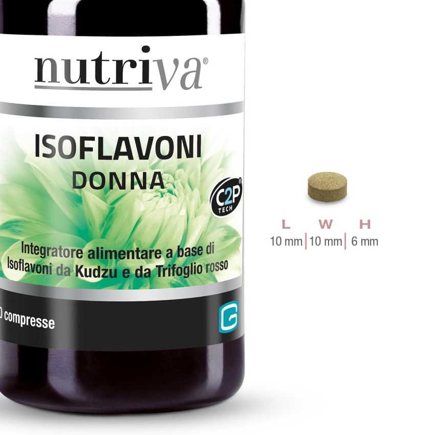 Nutriva Isoflavoni per Donne - 50 Compresse