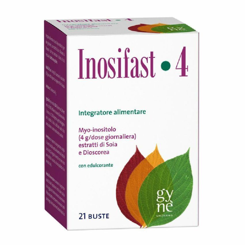Inosifast 4 Integratore Alimentare, Confezione da 21 Buste