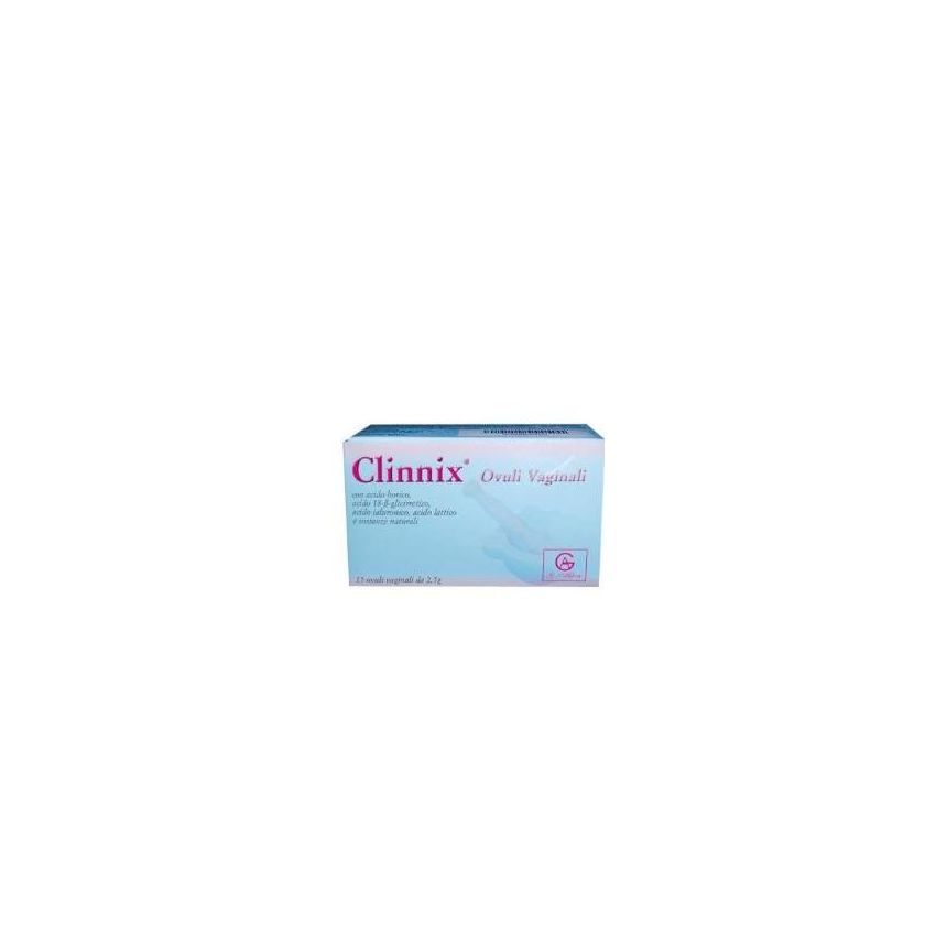 Clinnix 2.5g Ovuli Vaginali - Confezione da 15 Pezzi