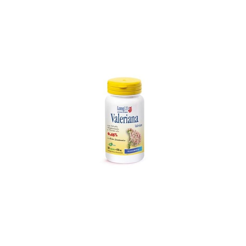 Valeriana Longlife - 60 Capsule per Benessere Prolungato