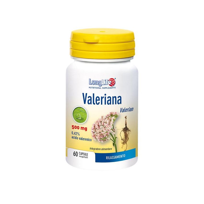 Valeriana Longlife - 60 Capsule per Benessere Prolungato