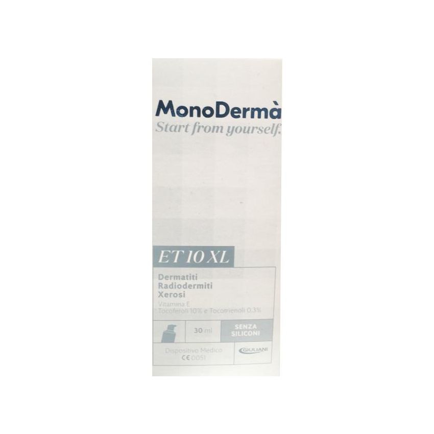 Monoderma Et10 XL Lipogel per la cura della pelle - 30ml