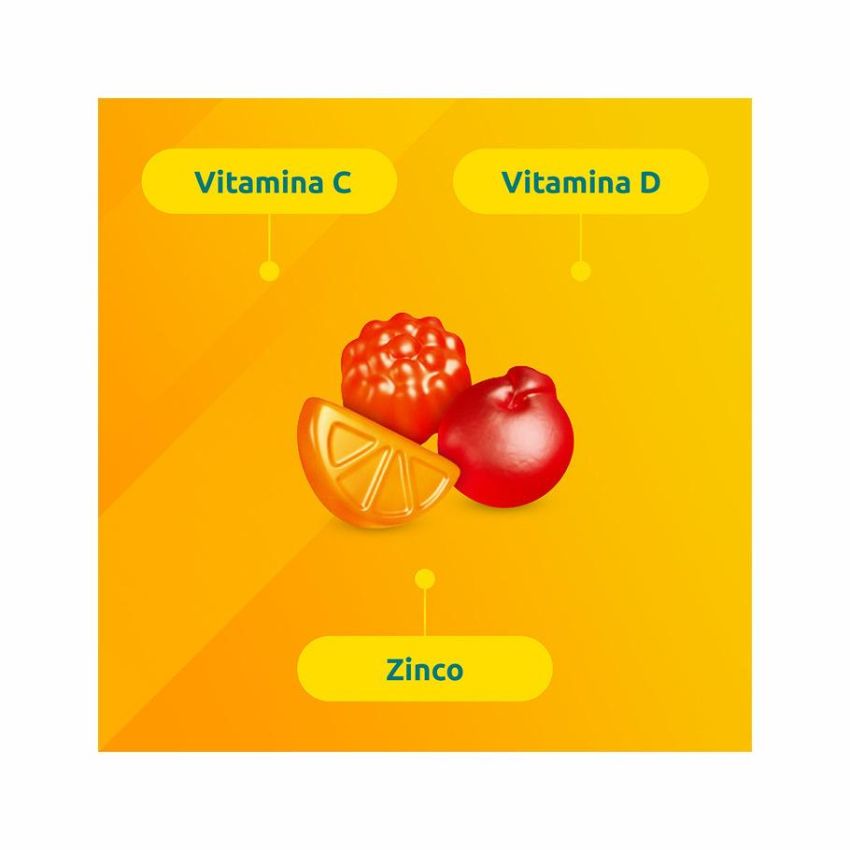 Supradyn Junior: Integratore con Vitamina C, D e Zinco - 25 Caramelle Gommose