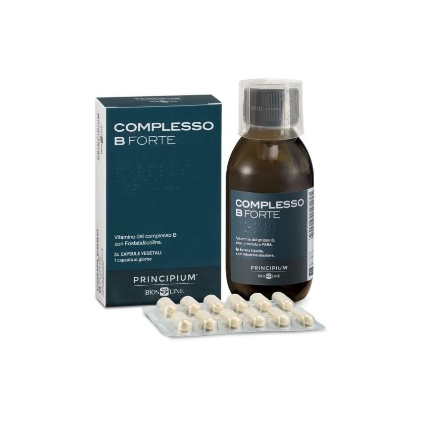 Bios Line Principium Complesso Forte B Vitamin Complex, 130ml