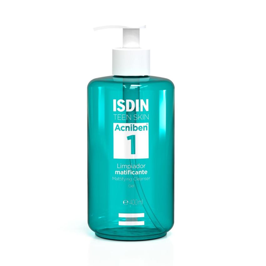 Isdin Acniben Detergente Profondo per l'Igiene del Viso, 400ml