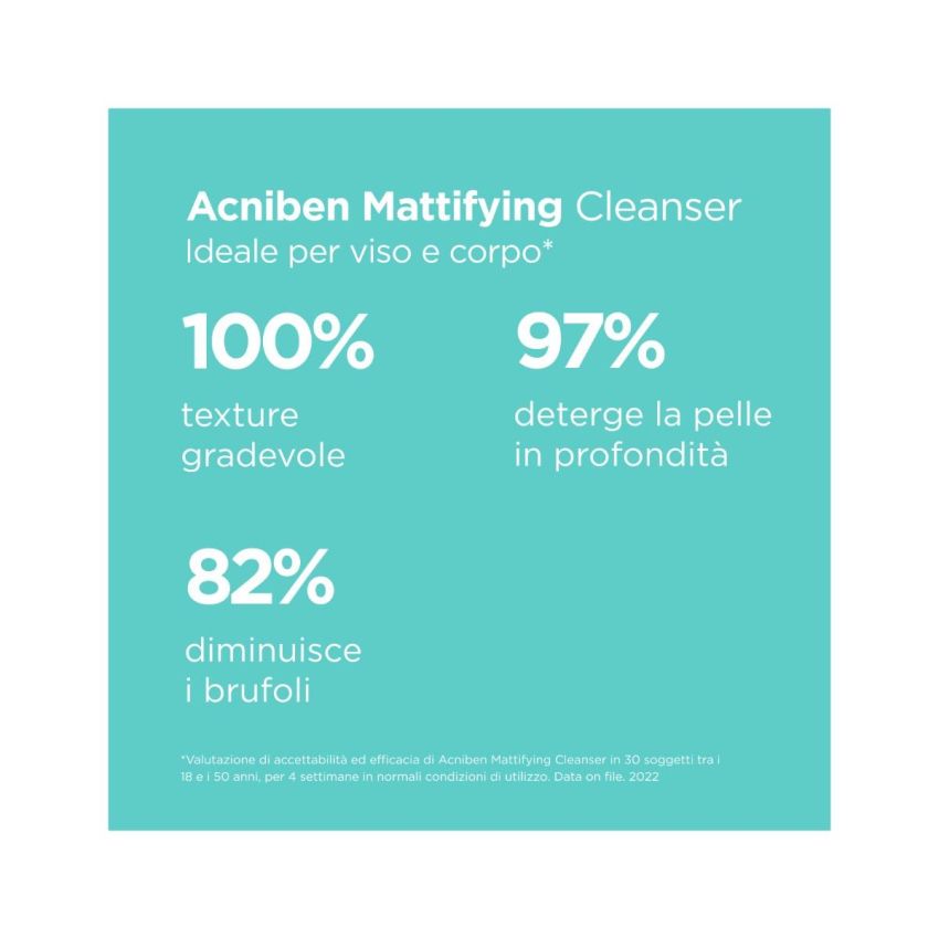 Isdin Acniben Detergente Profondo per l'Igiene del Viso, 400ml