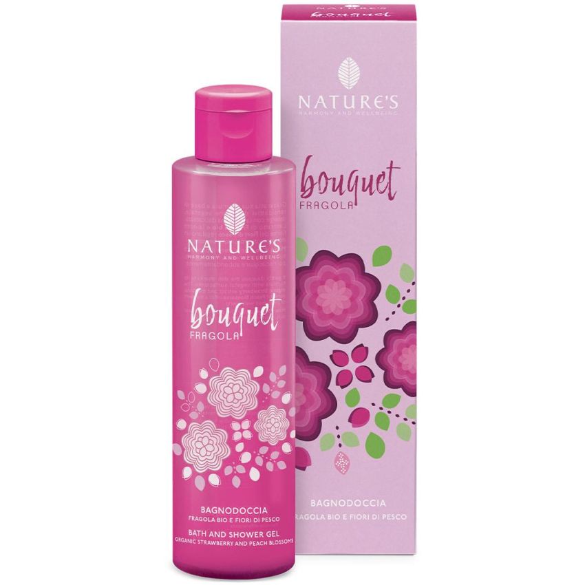 Bouquet Naturale Fragola Gel Doccia Bagno di Natura 200ml