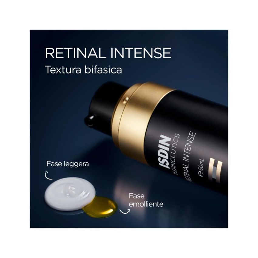 Isdin Isdinceuticals Retinal Intense - Siero Antirughe Notturno, 50ml