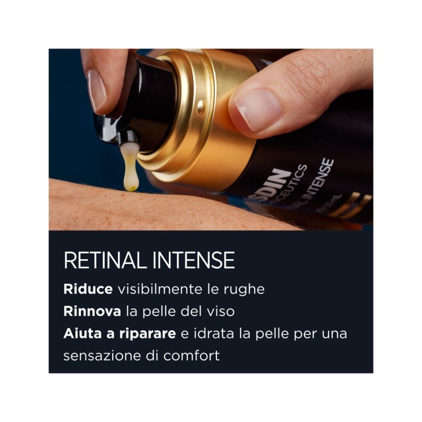 Isdin Isdinceuticals Retinal Intense - Siero Antirughe Notturno, 50ml