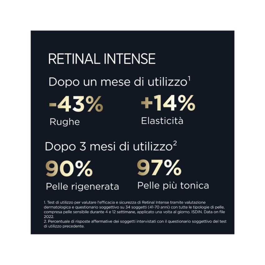 Isdin Isdinceuticals Retinal Intense - Siero Antirughe Notturno, 50ml