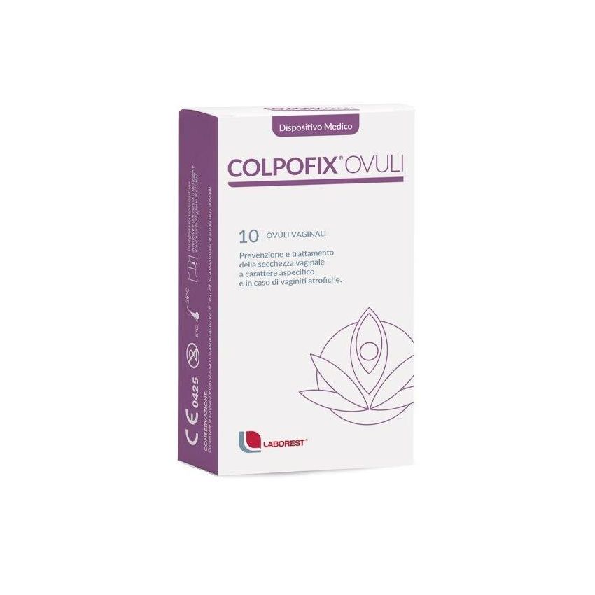 ColpoFix Ovuli Vaginali - Confezione da 10 Pezzi