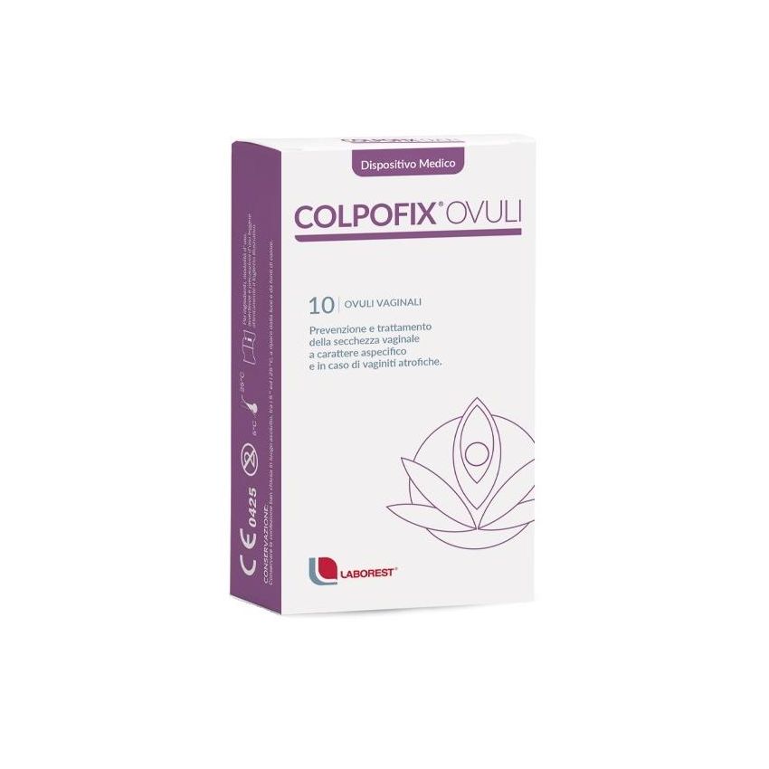 ColpoFix Ovuli Vaginali - Confezione da 10 Pezzi
