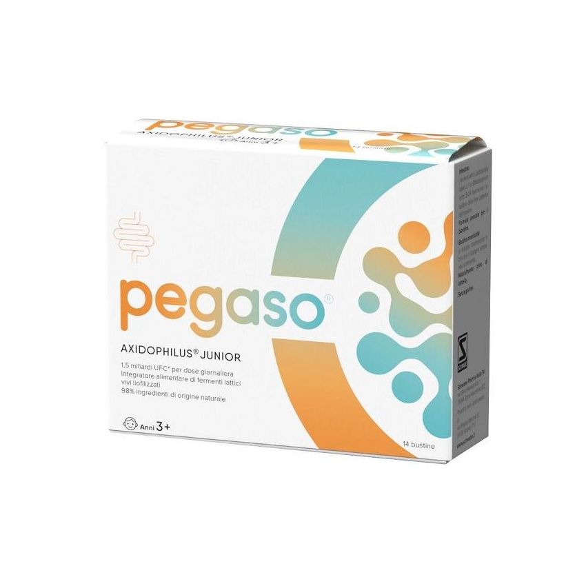 Pegaso Axidophilus Junior: Probiotico in Bustine da 1.5g - Confezione da 14