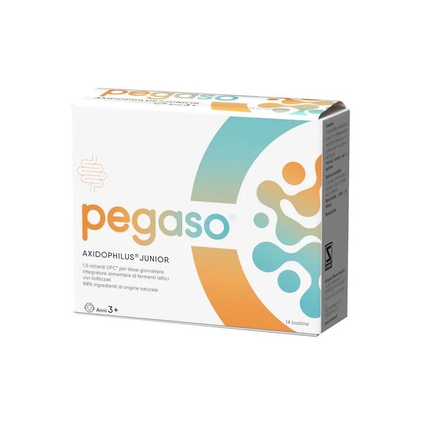 Pegaso Axidophilus Junior: Probiotico in Bustine da 1.5g - Confezione da 14