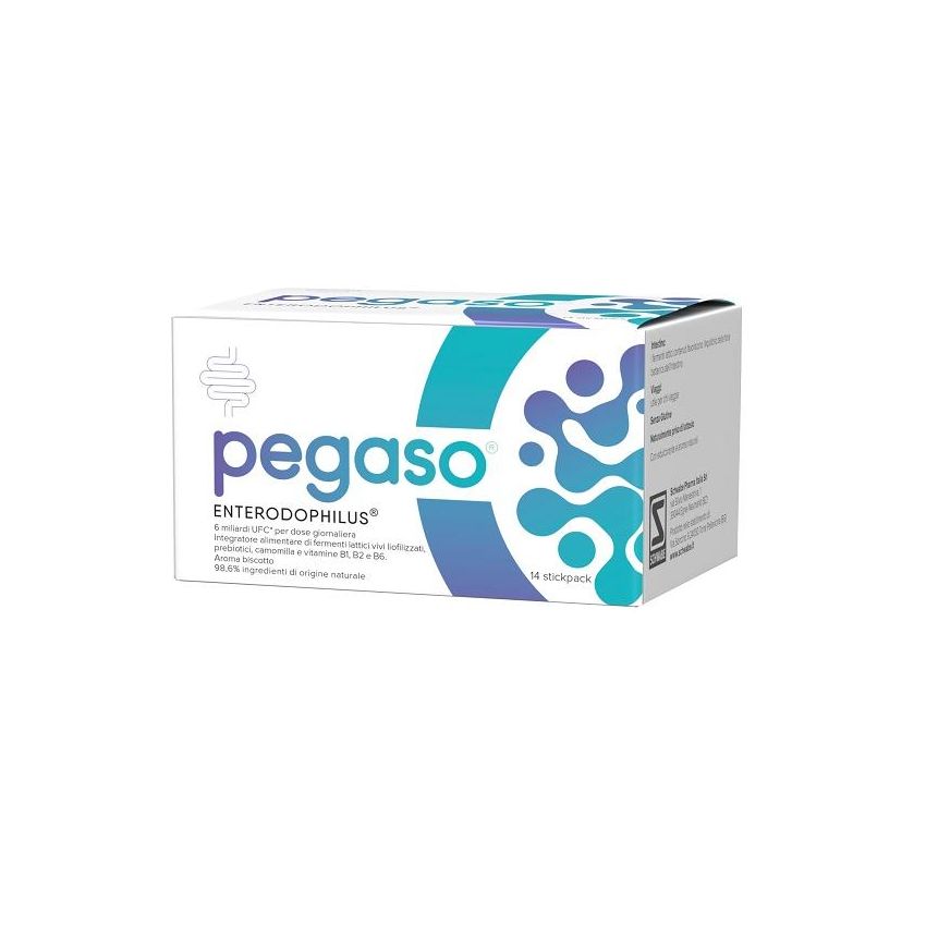 Pegaso Enterodophilus Digestive Health Support - 14 Stickpacks