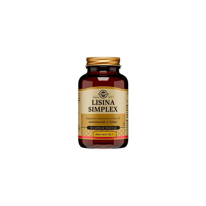Simplex Lisina: 50 Capsule Vegetali