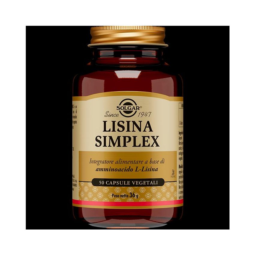 Simplex Lisina: 50 Capsule Vegetali