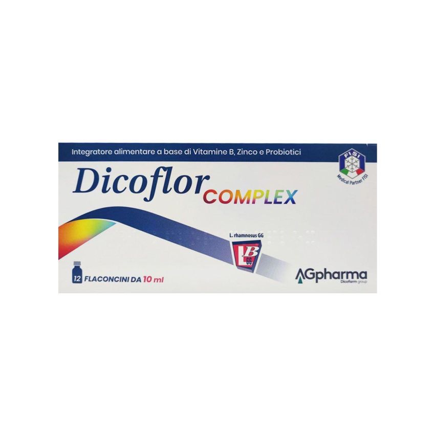 Dicoflor Complex - Confezione da 12 Flaconcini da 10ml