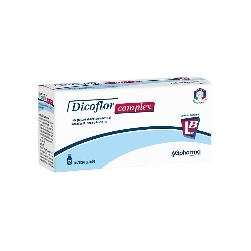 Dicoflor Complex - Confezione da 12 Flaconcini da 10ml