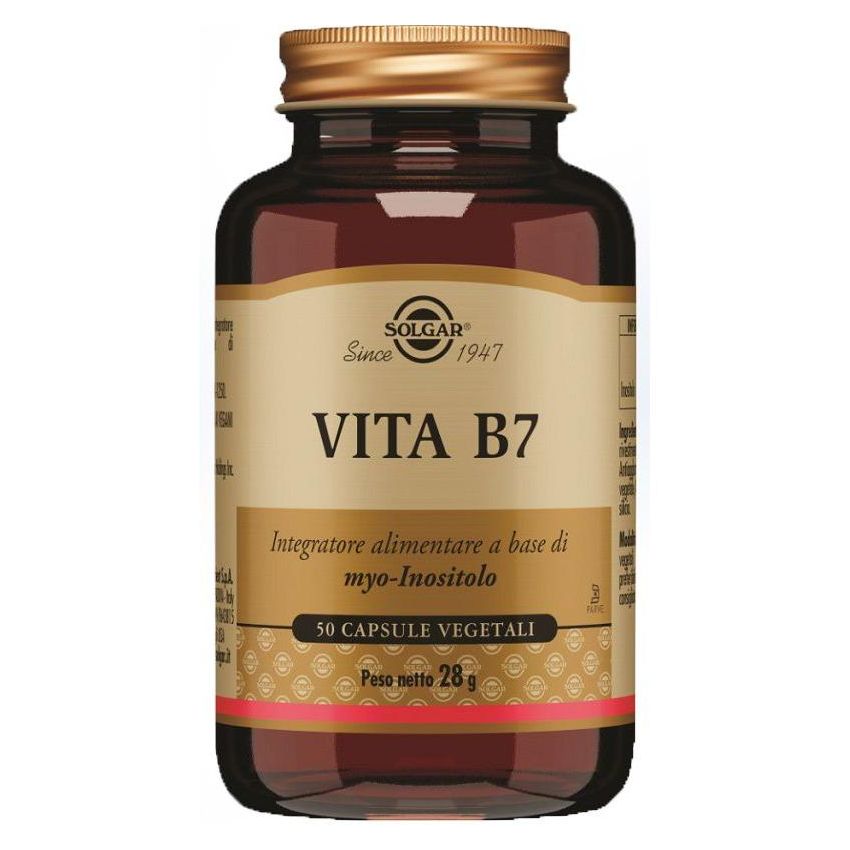 Solgar Vita B7 - 50 Capsule Vegetali