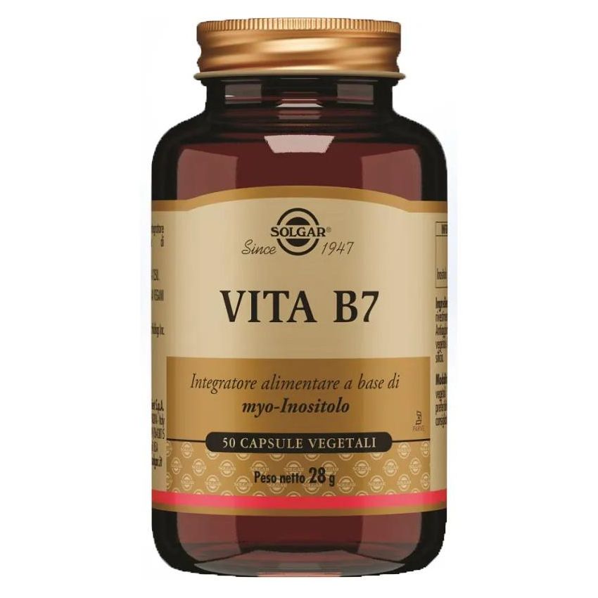 Solgar Vita B7 - 50 Capsule Vegetali