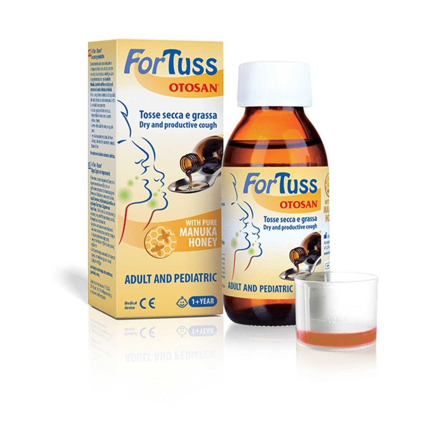 Otosan Fortuss Sciroppo per Tosse Secca e Grassa, 180g