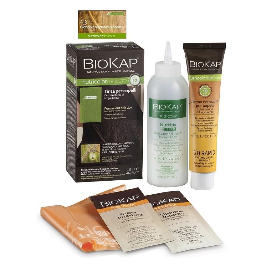 Biokap Nutricolor Delicate Rapid Tint 9.3 - Ultra Light Golden Blonde