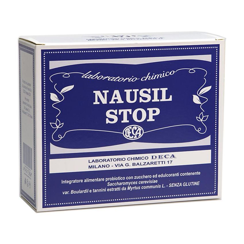 Nausil Stop - Rimedio Antinausea in 12 Bustine Pratiche