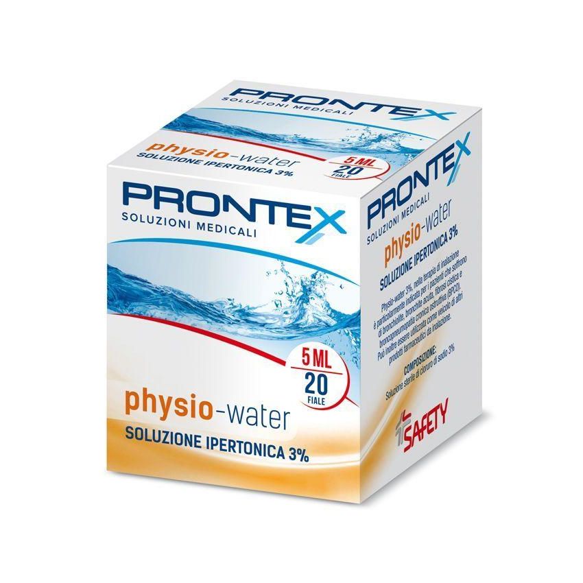 Prontex Physio-Water Soluzione Ipertonica al 3% - 20 Fiale da 5ml