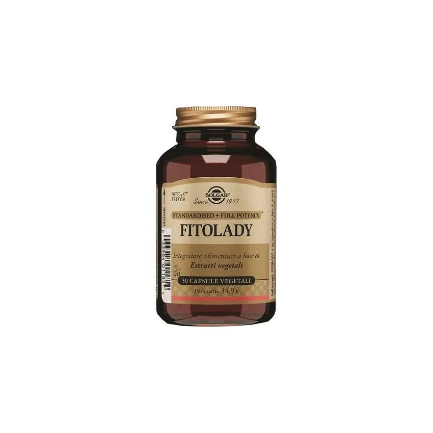 Solgar Fitolady: 50 Capsule Vegetali per il Benessere Femminile