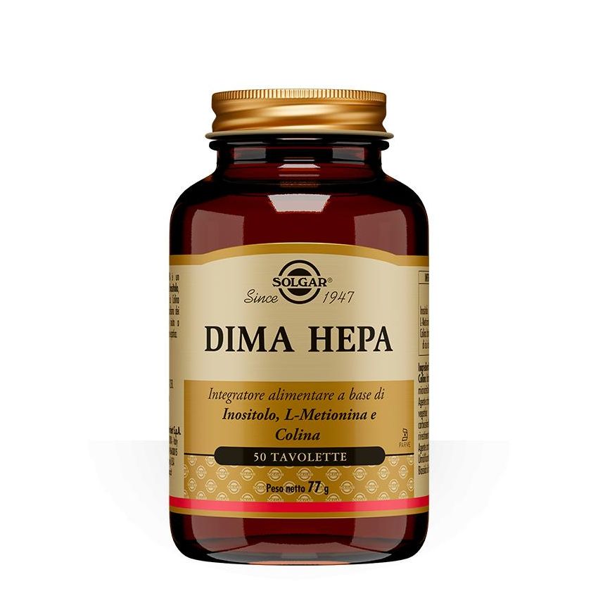 Solgar Dima Hepa - Integratore per il Fegato con 50 Tavolette
