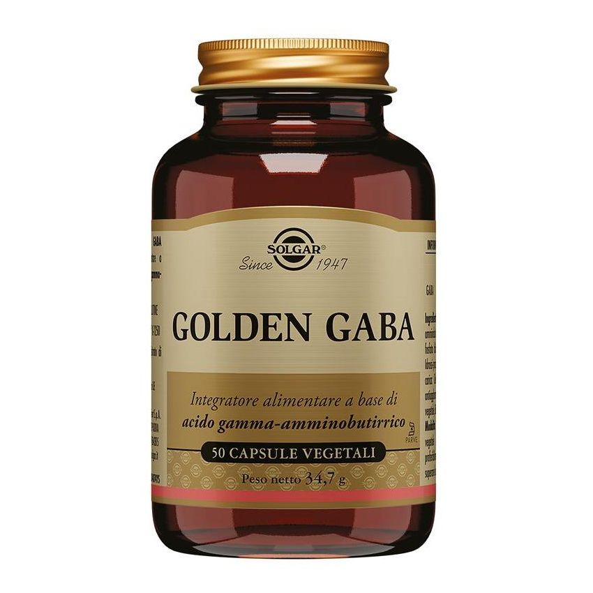 Solgar Golden GABA - 50 Capsule Vegetali