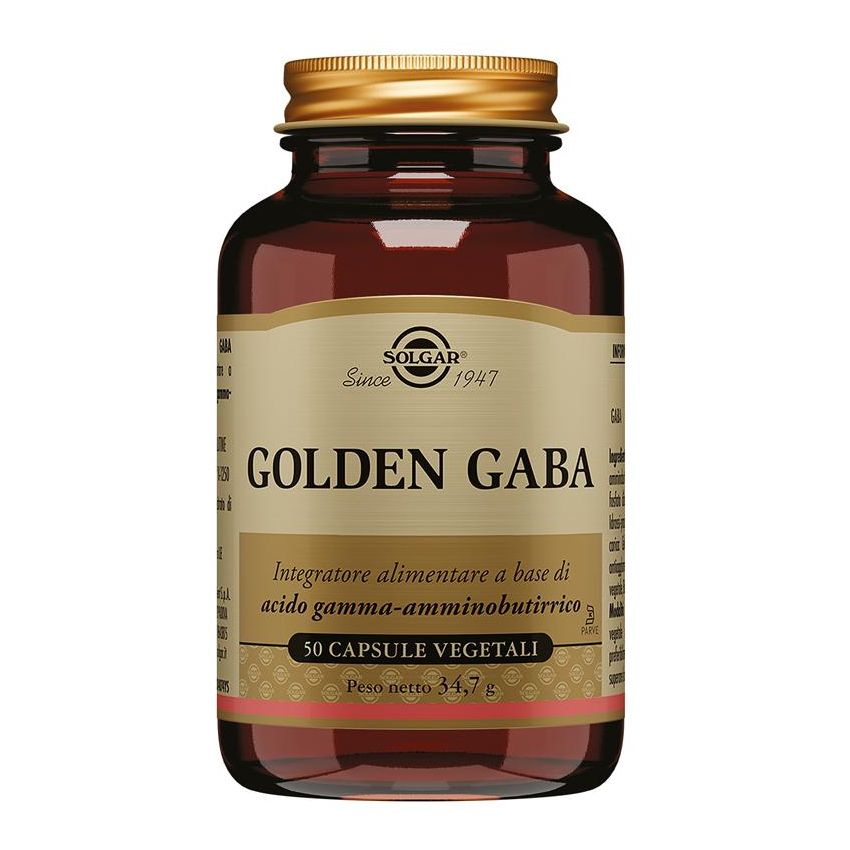 Solgar Golden GABA - 50 Capsule Vegetali