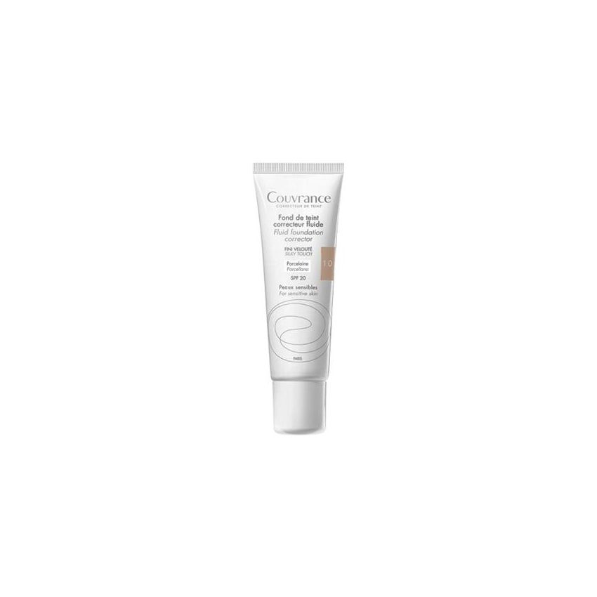 Avene Couvrance Correttor Fluido Fondotinta 1.0 Porcellana, 30ml