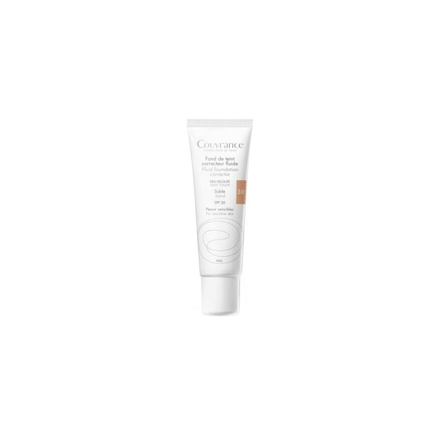 Avene Couvrance Sabbia 3.0 - Fondotinta Correttore Fluido - 30ml