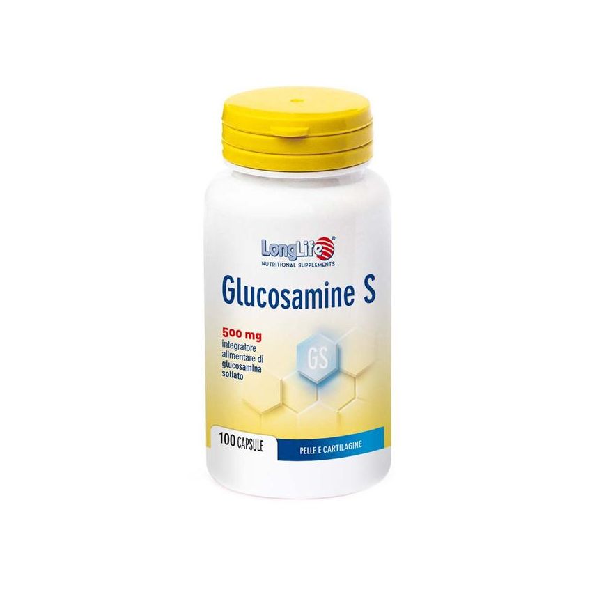 Glucosamina Longlife - 100 Capsule per Articolazioni