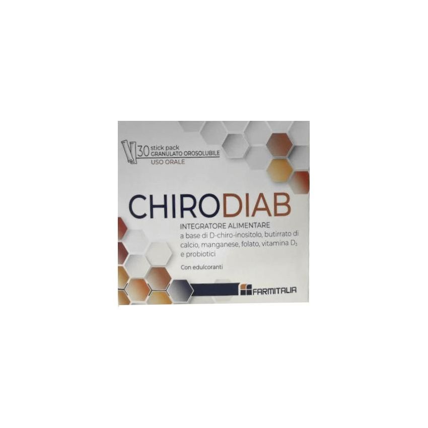 Chirodiab: Integratore Alimentare in Bustine - Confezione da 30