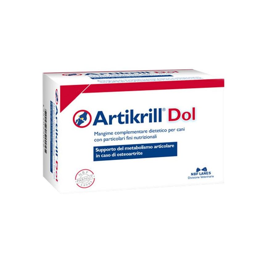 Nbf Lanes Artikrill Dol - Integratore Alimentare per Cani con 30 Perle