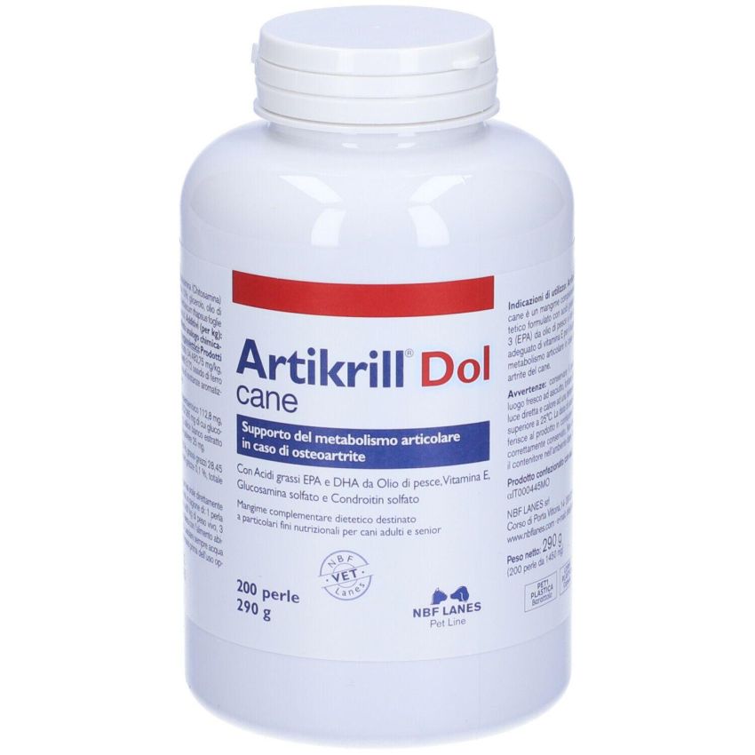 NBF Lanes Artikrill Dol – Integratore Alimentare per Cani