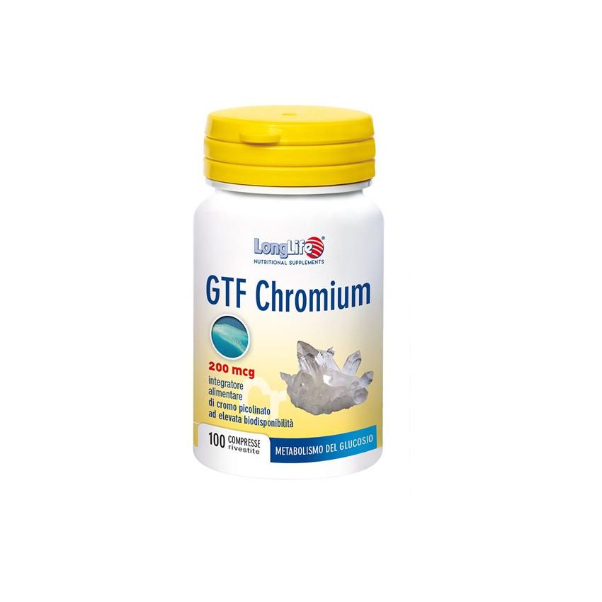 Longlife GTF Chromium 100 - Compresse per la Longevità