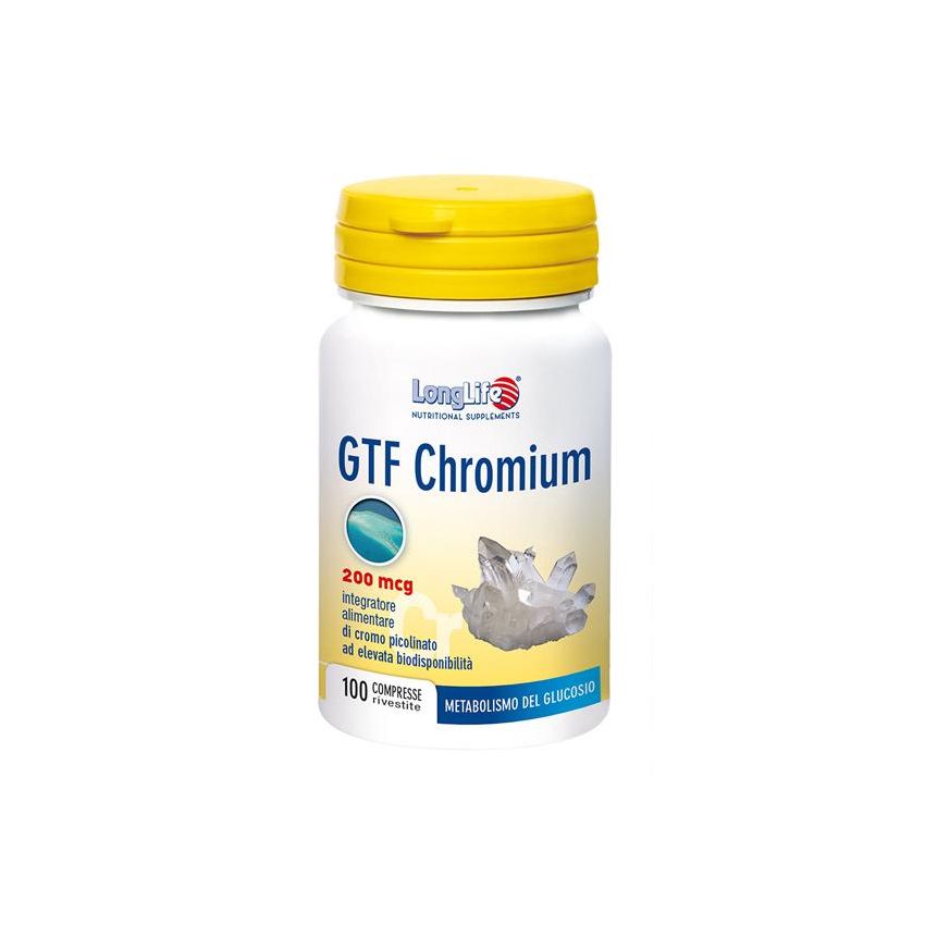 Longlife GTF Chromium 100 - Compresse per la Longevità
