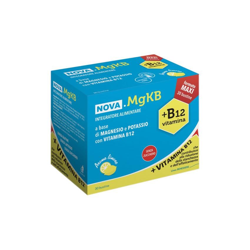 Nova MgKB: Supplemento Salutare in Bustine da 5g, Confezione da 30 Pezzi