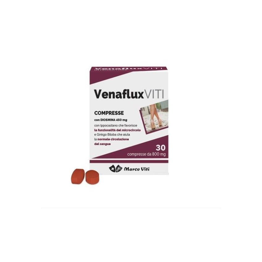 Venaflux - Compresse per la Salute Vascolare, 30 Pezzi