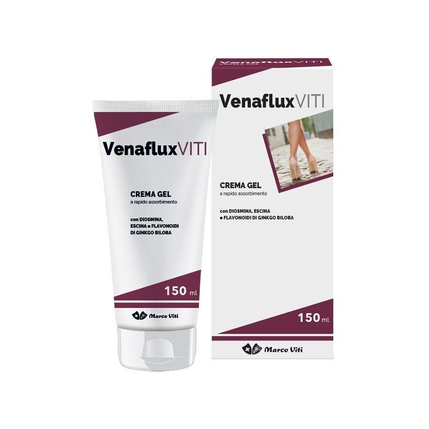 Venaflux Crema Gel per Vene Varicose, 150ml