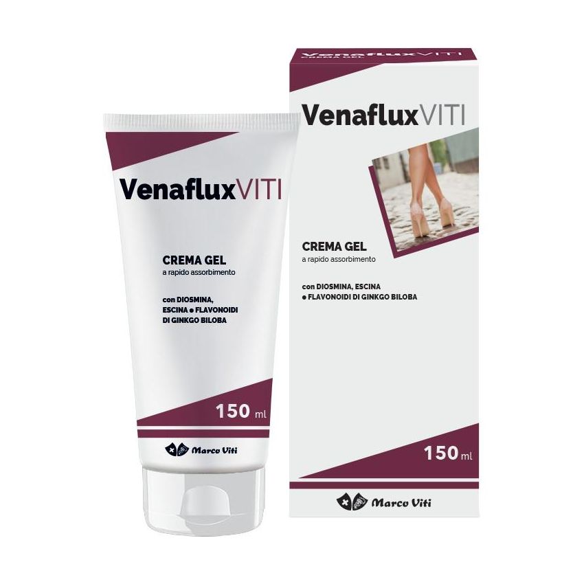 Venaflux Crema Gel per Vene Varicose, 150ml