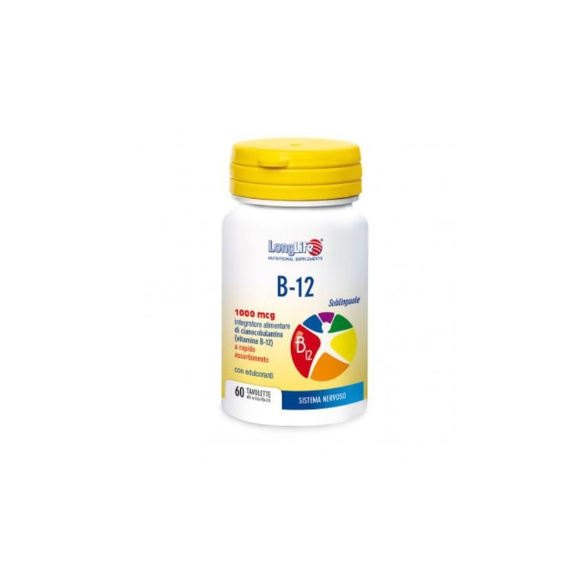 Longlife B12 1000MCG - 60 Compresse