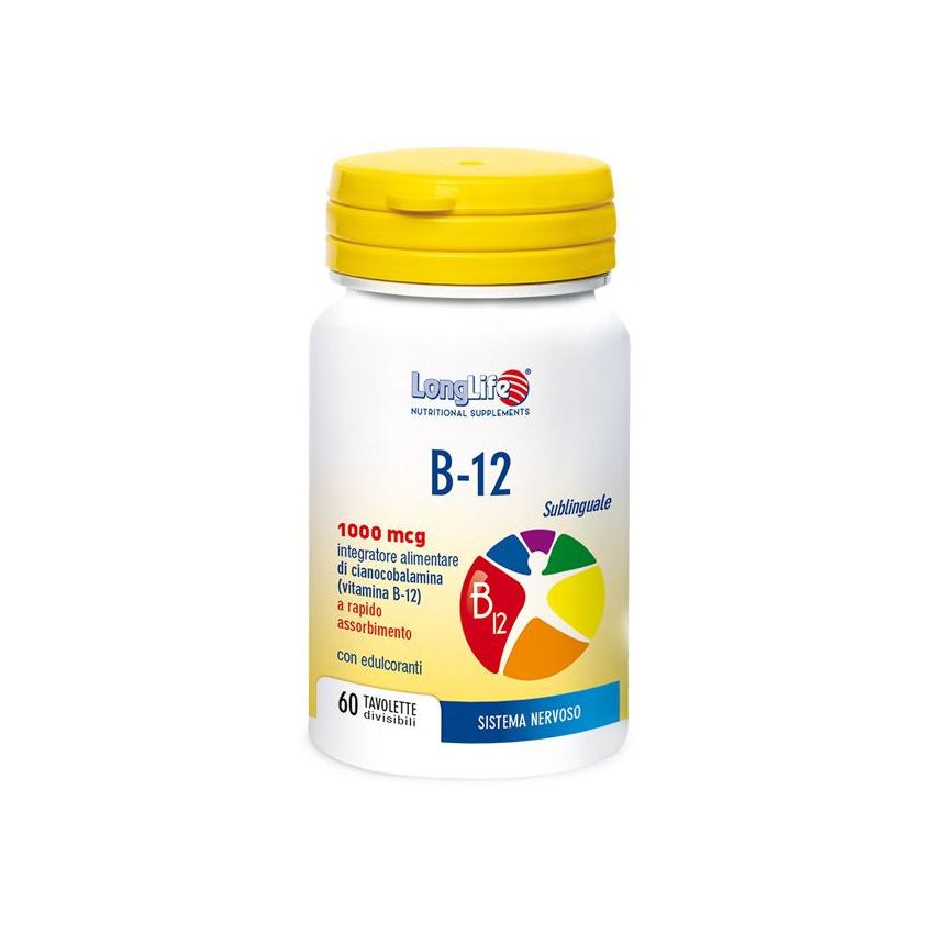 Longlife B12 1000MCG - 60 Compresse